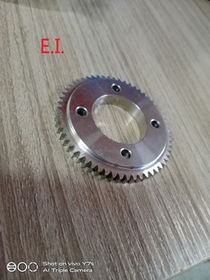 庆鸿慢走丝出线轮齿轮 M406 7线切割配件609 CH463适用M405