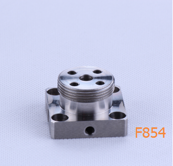 下机头眼模座 F854法那克下机固定座40*40*19T  慢走丝配件法兰克
