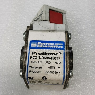 法国法雷FERRAZ PROTISTOR PC31UD69V450TF S300005保险丝熔断器
