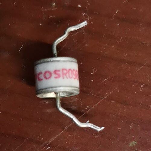 EPCOS  R098XA16防雷管气体放电管拆机进口货