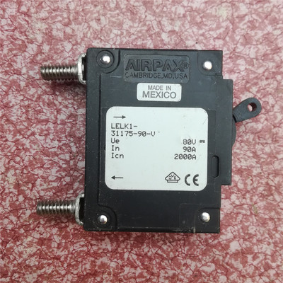 AIRPAX艾伯斯LELK1-31175-90-V 80VDC90A油阻尼设备液磁断路器