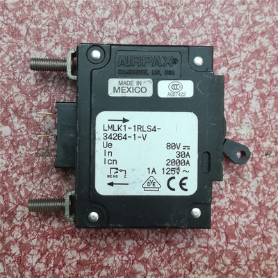 AIRPAX艾伯斯LMLK1-1RLS4-34264-1-V80V30A油阻尼设备液磁断路器
