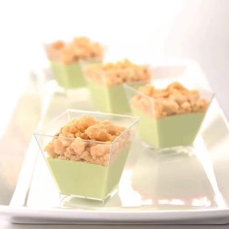 60ML迷你梯形杯慕斯杯布丁杯