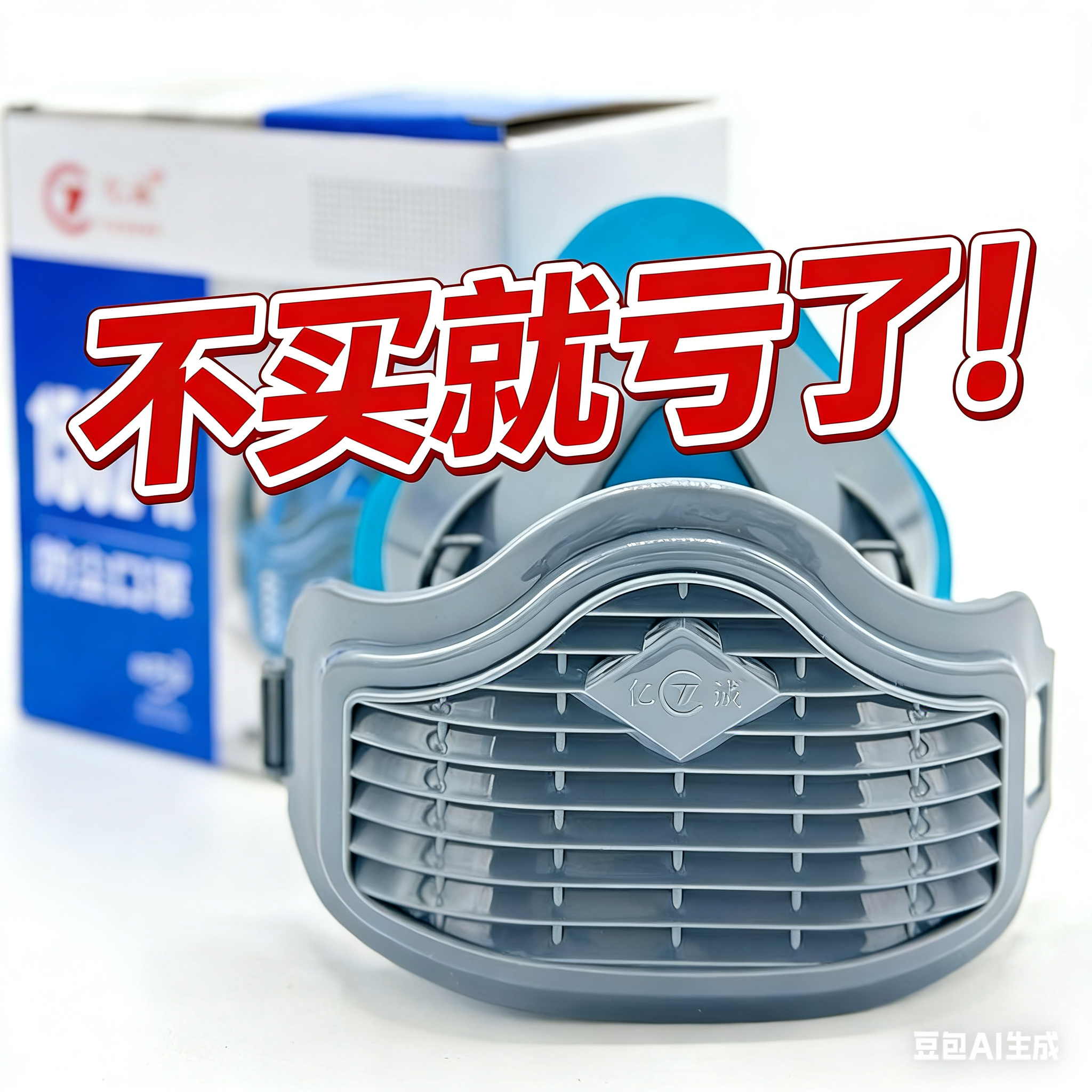 1502硅胶打磨煤矿透气电焊灰尘过滤防尘口罩面具打磨煤矿口罩