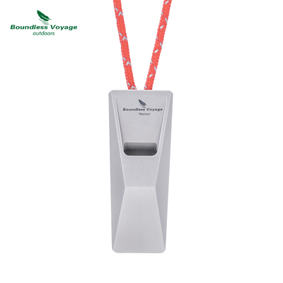 必唯应急口哨纯钛应急装备求生哨