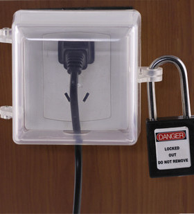 促销贝迪BD8162家用电源电器插座锁通用墙壁开关底座保护罩