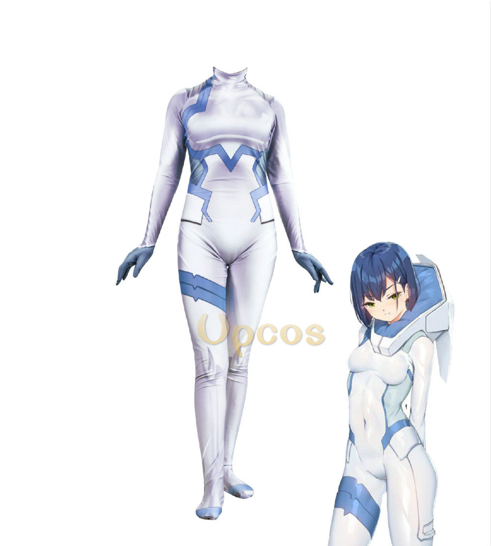 darling in the franxx 015莓广国家队cosplay战斗服连体紧身衣