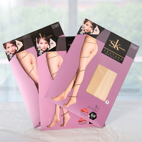 超薄丝袜SK822夏季隐形透明黑色