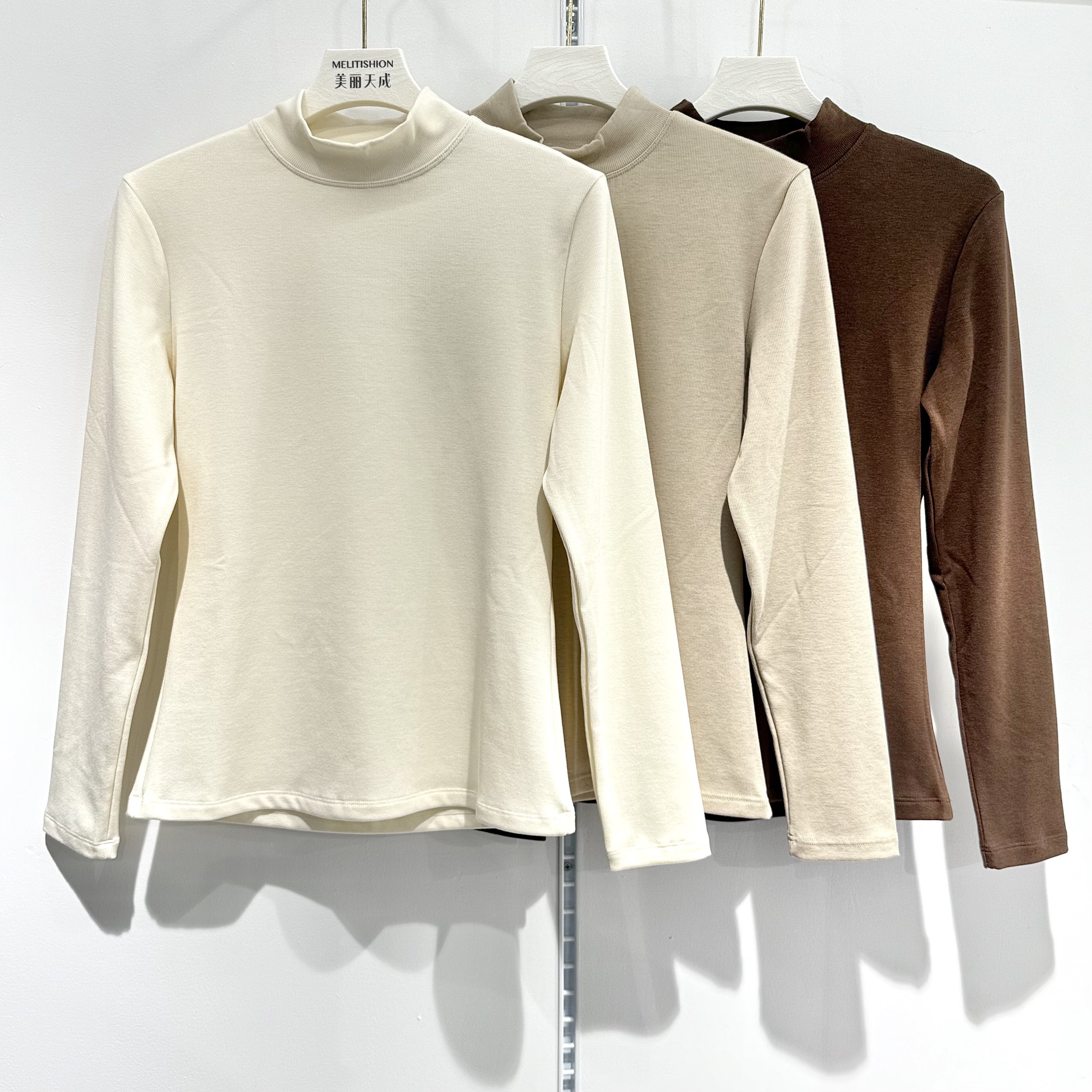 古妃正品中厚羊毛衫中高领长袖薄绒发热冬季内搭保暖上衣女打底衫,女士内衣/男士内衣/家居服,保暖上装,淘宝优惠券,粉丝福利购,淘宝优惠卷