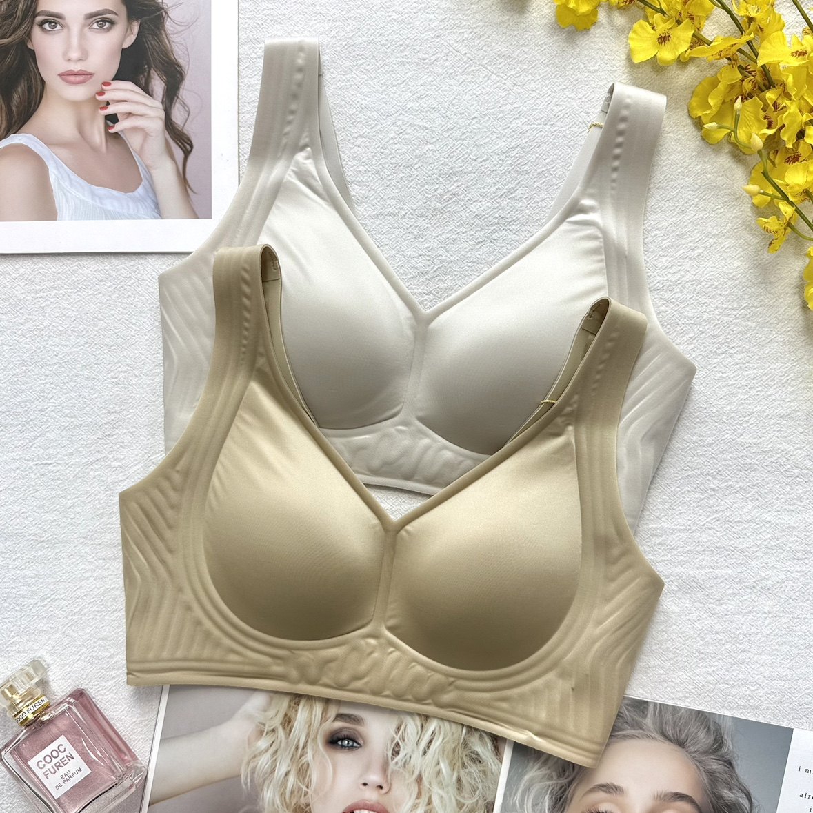 古妃1080无痕光面内衣女薄款固定杯果冻软支撑无钢圈聚拢运动文胸,女士内衣/男士内衣/家居服,文胸,淘宝优惠券,粉丝福利购,淘宝优惠卷