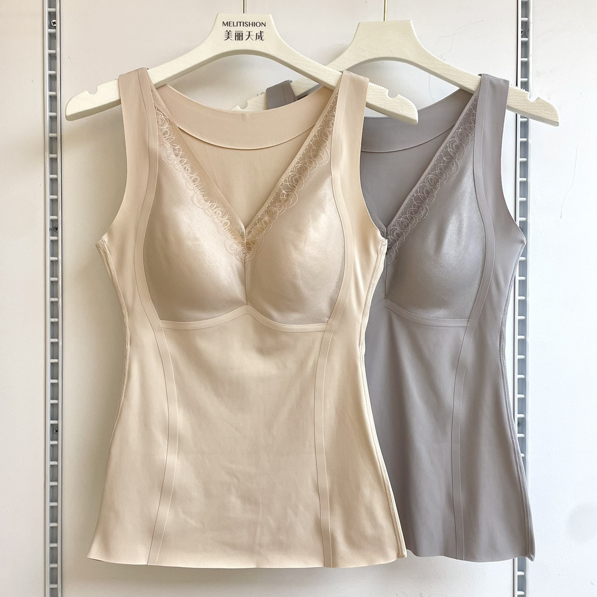 曲线情调养护保暖背心女显瘦上衣