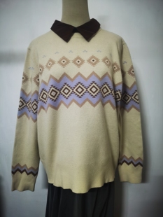 秋冬女装杂款长袖薄款针织衫上衣甜美温柔风百搭修身显瘦短款毛衣