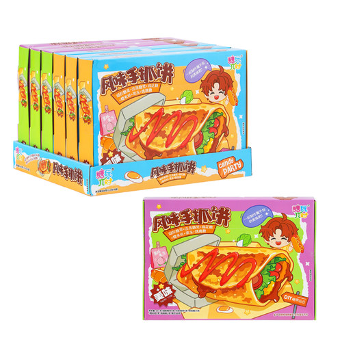 润伊家DIY手抓饼棉花糖造型