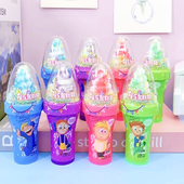 23克摇乐雪糕糖果摇摇七彩糖冰棒糖果休闲零食儿童玩具糖果