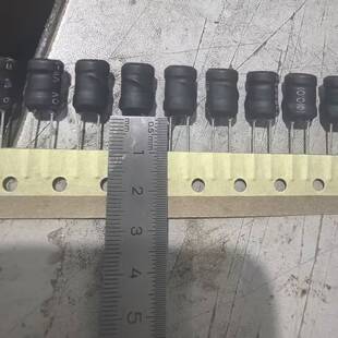 工字电感 9*12-33uH 0.55mm 脚长18mm编带成型脚距5mm交期10-15天