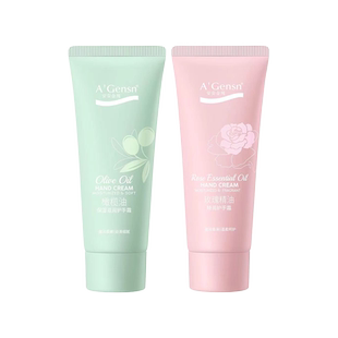安安金纯橄榄油护手霜女秋冬滋润保湿男润手霜学生玫瑰精油擦手油