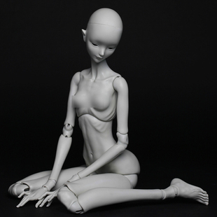 DollChateau BJD娃娃DC3分女官方正版素体身体Y-body-06