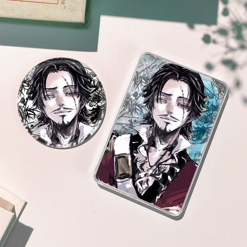 何塞巴登大副流沙麻将流麻徽章吧唧谷子动漫周边咕卡礼物挂件立牌