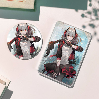 明日方舟维什戴尔流麻流沙麻将卡砖咕卡礼物徽章吧唧谷子周边挂件