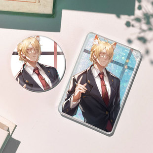 明日方舟玛恩纳吧唧徽章胸针配饰谷子马口铁动漫二次元周边