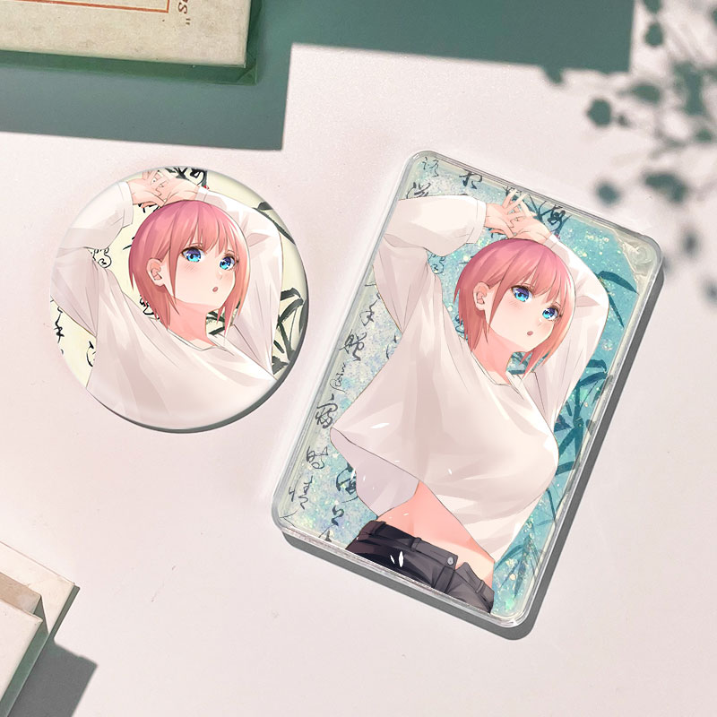 五等分的新娘中野一花流麻流沙卡砖流沙麻将徽章吧唧谷子周边礼物