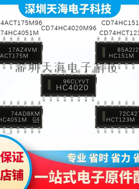CD74HC4051M CD74HCT123M CD74HC151M CD74HC4020/CD74ACT175M96