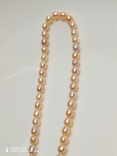 苏州产天然淡水珍珠项链3—5mm强光透亮无瑕店主自产自编可定做