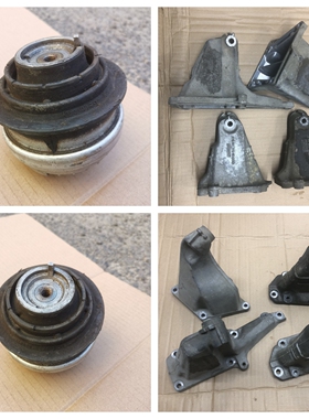 适用奔驰W220 S320 S350 S500 M112 M113 发动机支架 机爪架胶墩