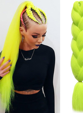 82”Jumbo Braids hair 165g非洲黑人脏辫假发接发化纤大辫子