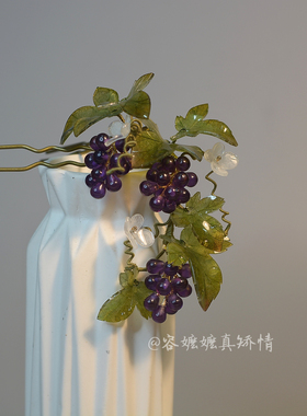 发簪热缩新品晶莹剔透