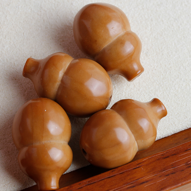 天然橄榄核葫芦小配件女生diy原创手链饰品文玩佛珠手串项链材料