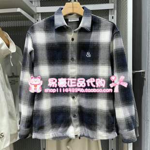 E40 2254O3022 6905571309603 衬衫 杰克琼斯宽松百搭格纹加厚长袖