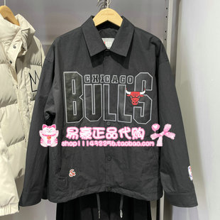 杰克琼斯26年NBA联名公牛队夹克外套226121069 E40 6905571335978