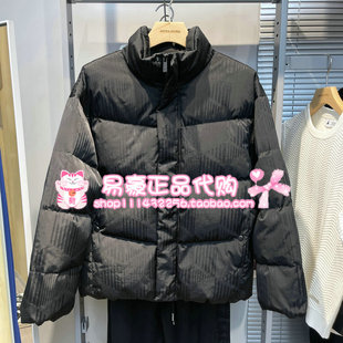 E40 225412064 6905571307609 立领暗纹保暖羽绒服 杰克琼斯男时尚