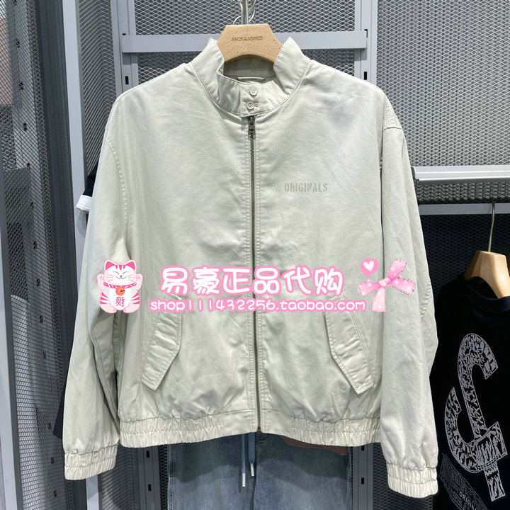杰克琼斯时尚潮流略宽松棒球领夹克 225357014 A06 6905571283743