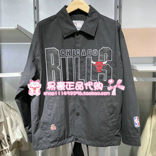 E40 225321010 6905571280483 宽松休闲夹克男 杰克琼斯NBA联名款