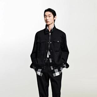 E40 225121080 6905571240074 简约商务休闲夹克 杰克琼斯舒适时尚