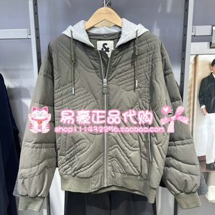 E06 225423031 6905571305261 外套宽松连帽羽绒服 杰克琼斯冬季