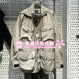 E11 225121077 6905571227273 连帽中长外套男春 杰克琼斯百搭工装