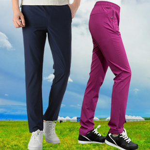 男款 薄款 长裤 探拓女士速干裤 透气夏季 户外运动登山跑步弹力休闲裤