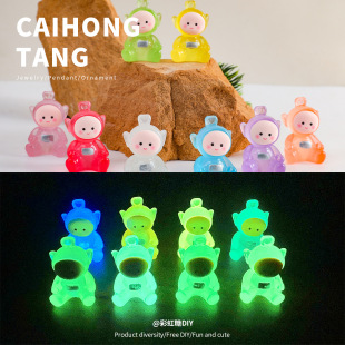 天线宝宝车内饰品摆件2024新款 饰品 可爱创意汽车中控台屏幕女生装