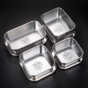 304不锈钢食品留样专用盒学校幼儿园食堂餐饮酒店厨房食物留样盒