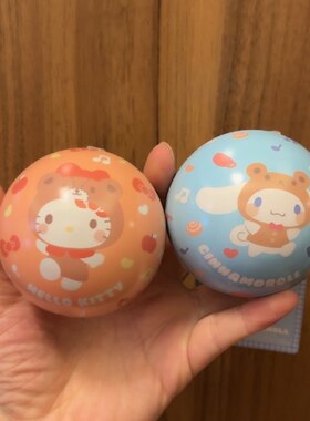 全新香港圣诞节限定三丽鸥周边装饰挂件糖果可爱卡通公仔玩具铁球