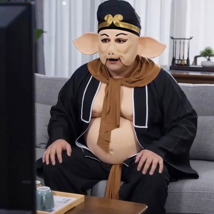 猪八戒演出服装全套成人西游记二师兄悟能年会小品表演道具衣服