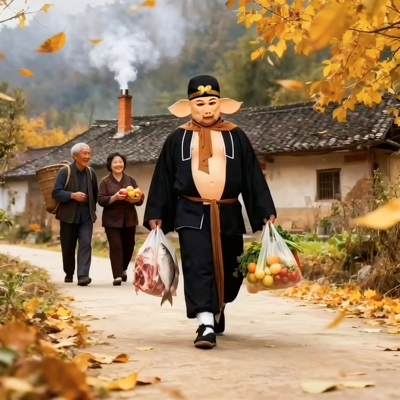 搞笑猪八戒全套服装西游记师徒四人衣服二师兄悟能婚庆开业衣服