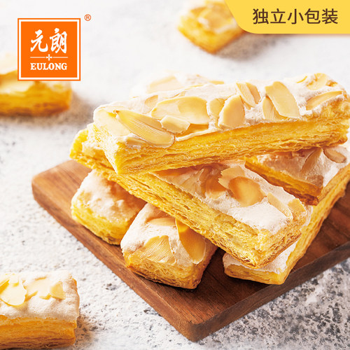 元朗果仁蔓越条120g方块酥饼干