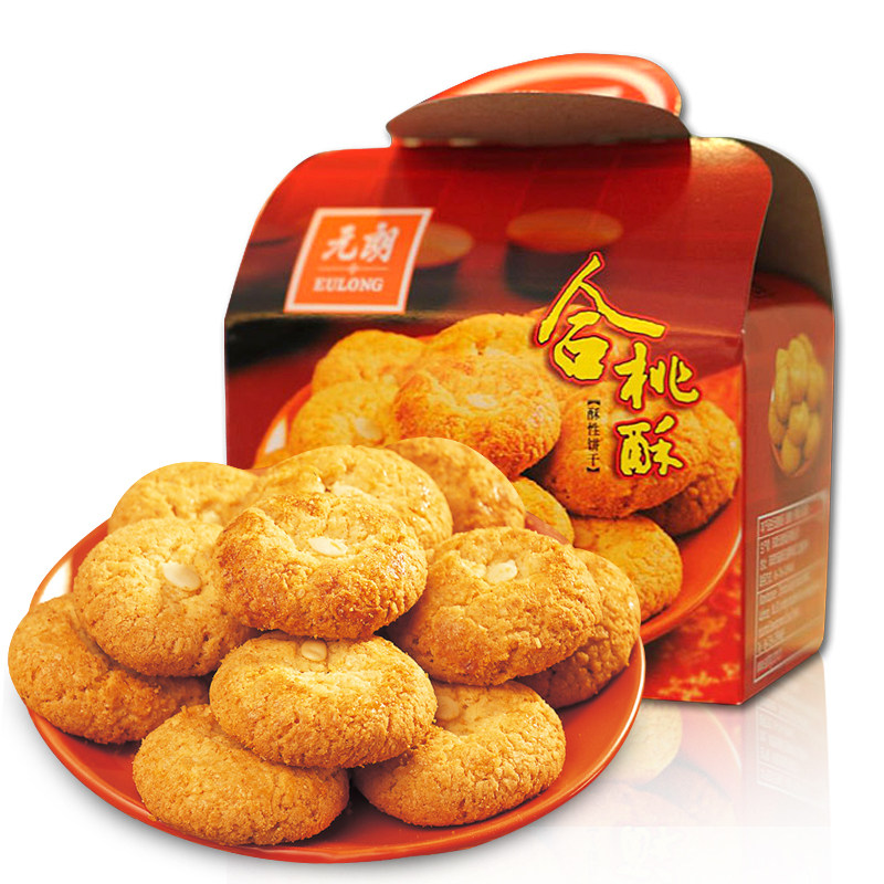 元朗喜饼合桃酥独小包装38gX10