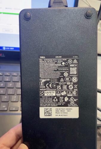 二手戴尔外星人15M17X M18X游匣Precision戴尔电脑240W电源适配器