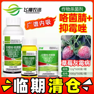 一帆世福25%抑霉唑咯菌腈草莓灰霉病预防治疗农药杀菌剂悬浮剂