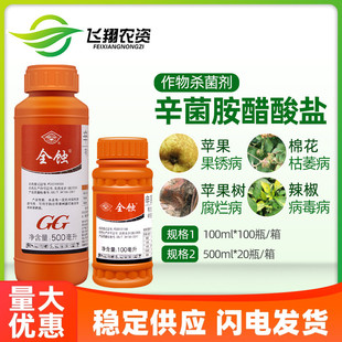 国光全蚀辛菌胺醋酸盐桃树流胶病苹果果锈腐烂枯病毒病农药杀菌剂